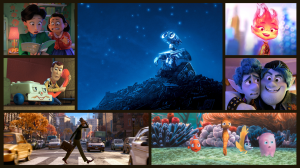 最佳皮克斯电影：《心灵奇旅》、《玩具总动员 3》、《变红》、《机器人总动员》、《元素人》、《1/2的魔法》和《海底总动员》