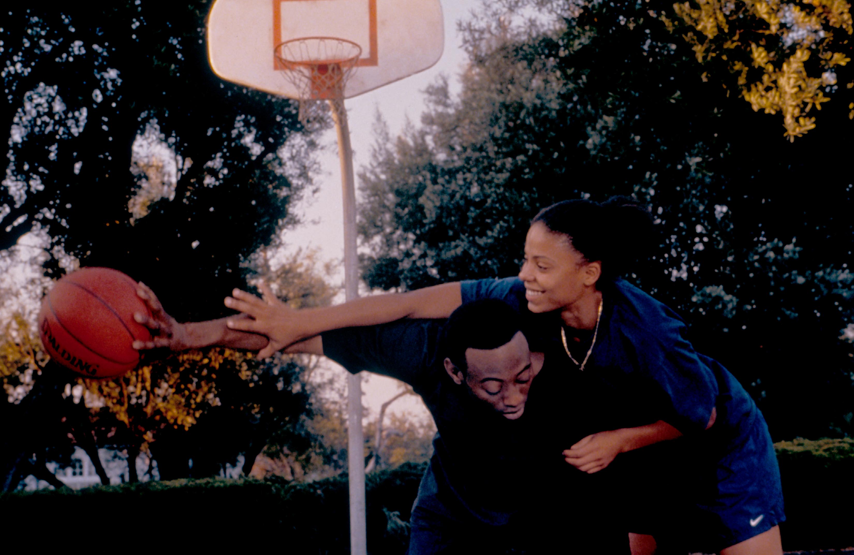 No Merchandising. Editorial Use Only. No Book Cover Usage.Mandatory Credit: Photo by Moviestore/REX/Shutterstock (1583067a) Love And Basketball, Omar Epps, Sanaa Lathan Film and Television